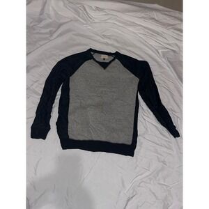 Civil Society Women's‎ Gray & Black Long Sleeve Casual Pullover Top